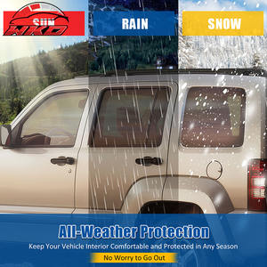 Viseras para Ventanas Laterales de Jeep Liberty 08-14, 4 Puertas, Deflectores de Lluvia - Acrílico - Product Image 6