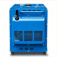 Générateur diesel de secours, 5/10/20KVA silencieux et portable, démarrage automatique, ATS à distance, AVR, 110V/220V/440V 50/60Hz, utilisation domestique et extérieure