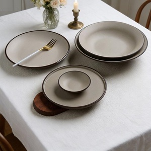 Modern Design Commercial <b>Melamine</b> Tableware Set Dish Soup Stir-Fried <b>Plate</b> for Restaurant Hotel Party Use - Product Image 1
