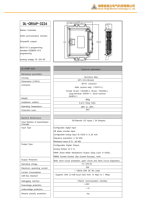 Contrôleur programmable 56 canaux, 32 entrées/24 sorties, interface de communication CAN 3, Codesys IP67, machines mobiles DL-CR56P-3224