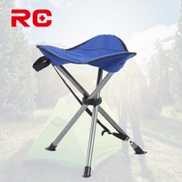 Chaise triangulaire pliante tabouret à trois pieds chaise de pêche en plein air chaise de plage portable