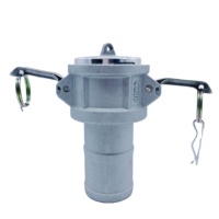 En Stock Acoplamiento de manguera de fuego rápido Aluminio Tipo a B C D E F DC DP Tubería Camlock Accesorios