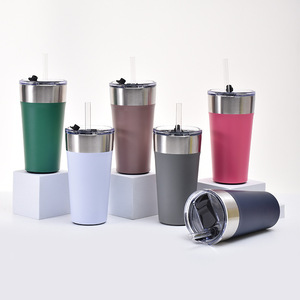 2026 New Insulated Stainless Steel Travel Beer Mug 20oz With Built in Bottle Opener Outdoor Brazil Double Wall Tumbler - Product Image 2