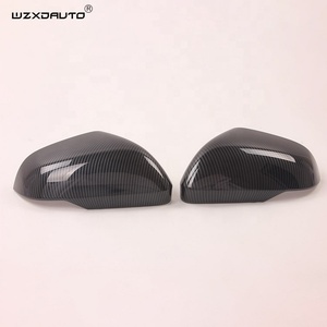 Pour HR-V Vezel 2014-2018, garniture de rétroviseurs latéraux en ABS carbone WZXD - Product Image 3