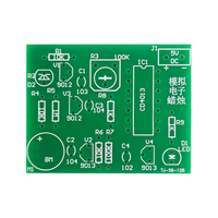 Kit de bougie électronique de simulation DIY, module de circuit de contrôle par soufflage, formation à la soudure CD4013 pour l'apprentissage électronique