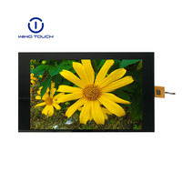 Module tactile LCD personnalisé de qualité industrielle 10,1 pouces, traitement de surface AG AF pour les terminaux de services publics