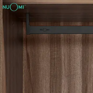 NUOMI Fashion Style Base Fittings of Wardrobe Hanging Rail