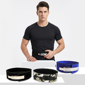 SAAR INDUSTRIES Cowhide Leather Adjustable Strong Anti-Slip Comfortable Power Lifting Gym Belt for Gym Equipment Fitness - Product Image 6