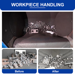 Q324 Loại Nhỏ Tumble Vành Đai Bắn Máy Nổ Crawler Blast Abrator Giá - Product Image 4