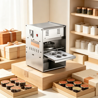 Machine de thermoscellage manuelle personnalisable pour l'emballage alimentaire, des boissons et des canettes