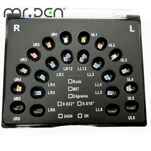 Mr.Den <strong>Dental</strong> Equipments <strong>Sapphire</strong> <strong>Brackets</strong> High Quality Self Ligation <strong>Bracket</strong> <strong>Ceramic</strong> Self Ligating <strong>Brackets</strong> for <strong>Dental</strong> Areal - Product Image 1