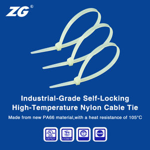 Offre exceptionnelle : attaches-câbles en nylon 66 vert industriel, flexibles, libérables, résistantes aux hautes températures, indice de résistance au feu 94V-2 - Product Image 2