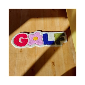 Excellente qualité créative <span class=keywords><strong>marelle</strong></span> poinçon aiguille tapis lavable cuisine tapis tuftés pour la décoration de la maison - Product Image 1