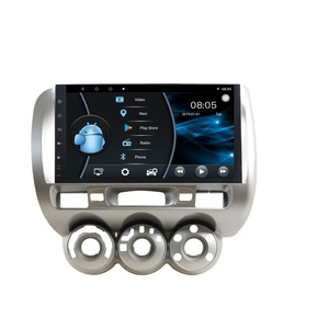 Reproductor Multimedia con Android y navegación GPS para Honda, autorradio estéreo 2Din para coche Honda Fit Jazz City 2002, 2003, 2004, 2005, 2006, 2007 - Product Image 1