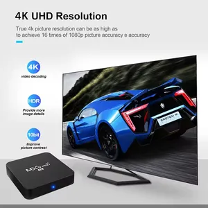 Gaxever OEM ODM 1 GB 8 GB 2 GB 16 GB RK3229 5 G WLAN-Set Top-TV-Box Android 4 K Smart-TV-Box MXG PRO