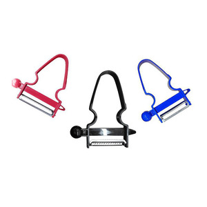 Vente en gros de pelures-légumes et pelures-fruits ergonomiques en acier inoxydable, 3 pièces, pour la cuisine et le camping - Product Image 2