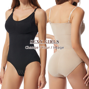 IStapromo Regalos Más Vendidos Transfronterizos Body Moldeador Sin Costuras de Satén con Efecto Corsé, Reductor de Abdomen y Levantamiento de Glúteos, Talla Grande, Estilo Tanga T - Product Image 6