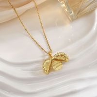 Nouveau collier pendentif en cuivre motif tournesol européen et américain avec chaîne en bambou et inscription ouvrante « YOU ARE MY SUNSHINE »
