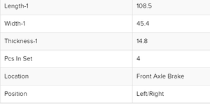 Plaquettes de frein SDCX DB1674 / D9029M / 04491-97217 / GDB3236 pour DAIHATSU COPEN / SIRION / YRV / <span class=keywords><strong>SUZUKI</strong></span> ALTO / CARRY / <span class=keywords><strong>IGNIS</strong></span> - Product Image 3