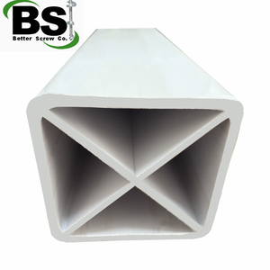 热卖定制长度白色塑料方形X标牌立柱塑料立柱 - Product Image 6