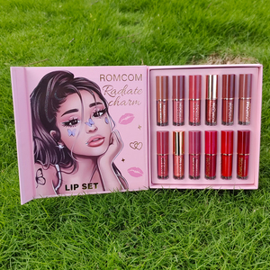 Más Poco Disponible, 12 Colores, Lápiz Labial Líquido Ariana Grande, Brillo Labial Duradero de Larga Duración, Set de Cosméticos, Labial Bichota, Lápiz Labial - Product Image 3