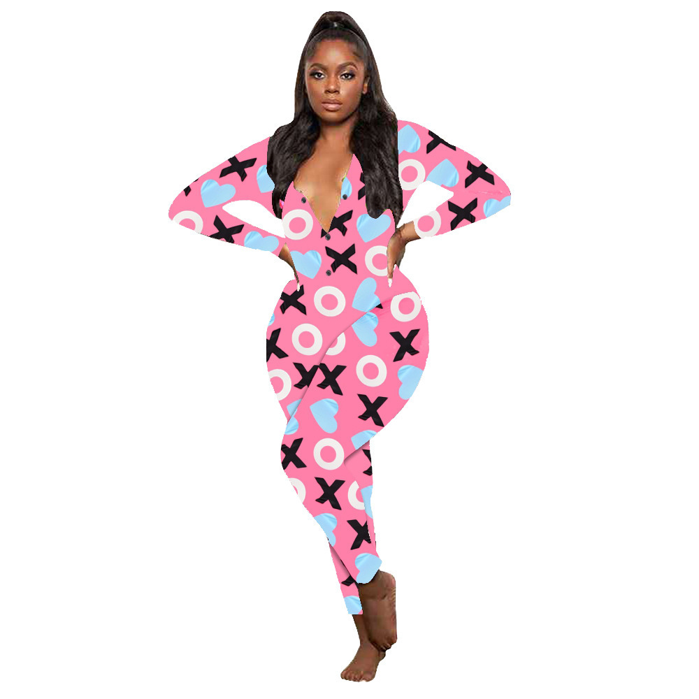 Pink printed