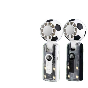 Foldable Mini Handheld 3600Mah Long Battery Life Portable Pocket Fan for Football Event - Product Image 1