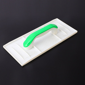 Truelle de plâtrage en plastique pour outils de maçonnerie avec manche vert, fabriquée au Shandong - Product Image 1