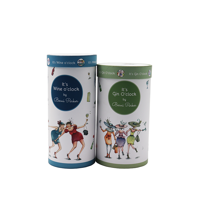 Custom Biodegradable Wholesale Cylindrical Paper Tube Food Packaging Containers Paper Cylinder Box Round Gift Box