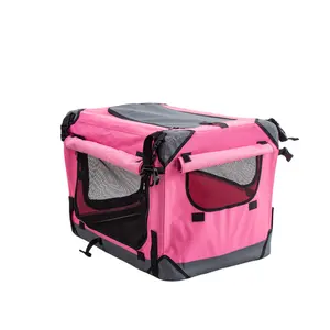 Fabriqué en Chine pliable maison pour animaux de compagnie chien caisse pour animaux de compagnie caisse souple caisse pour animaux de compagnie