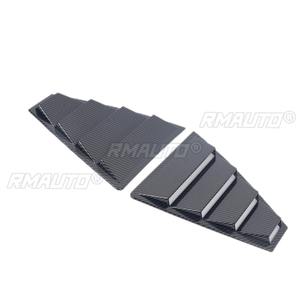 Para Hyundai Elantra 2016-2020: Kit de embellecedores de ventana trasera triangular tipo aleta de tiburón, embellecedor de ventana de ventilación lateral trasera, modificación de cubierta. - Product Image 5