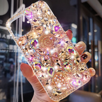 Luxe Strass Bling Diamant Téléphone étui pour iphone 16 Pro Max Parfum Mobile Shell Femmes étuis pour iphone 16 16 Pro 16 Plus