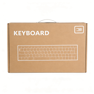 Caja de Cartón Corrugado para Teclado 3C Electronics, con Cierre Automático, Marca Propia, Opción de Flauta B/E, Plegable, Impresión a Cuatro Colores, Personalizable - Product Image 4