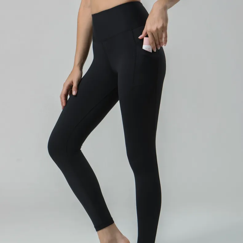 Sexy Custom Sportkleding Groothandel Hoge Taille Fitness Legging Met Pocket Vrouwen Gym Yoga Legging