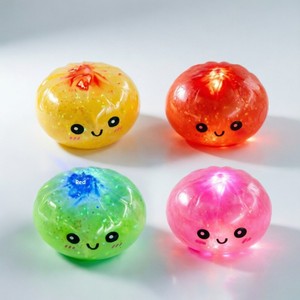 Jouet anti-stress lumineux et réaliste en forme de bao bao vapeur, avec gel à bulles à montée lente, cadeau pour filles et garçons - Product Image 1
