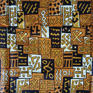 Tela de algodón con estampado africano al por mayor 100% material de algodón puro - Product Image 1