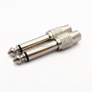 금도금 6.35mm <span class=keywords><strong>1</strong></span>/<span class=keywords><strong>4</strong></span> 남성-3.5mm <span class=keywords><strong>1</strong></span>/8 여성 스테레오 오디오 잭 어댑터 (Aux 케이블, 기타 앰프, 헤드폰용) - Product Image 6