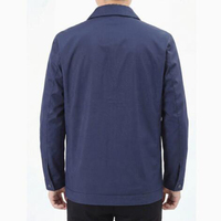 Jaket Kasual Kerah Lipat Pria JAC22 JC6233 Terbaru