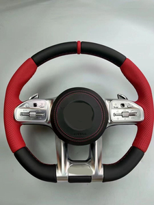 <span class=keywords><strong>Volante</strong></span> Deportivo Personalizado de Cuero Perforado <span class=keywords><strong>AMG</strong></span>, Compatible con Mercedes Benz W203 W204 W205 W211 W212 W213 G Lew167 W218 W221 C63 - Product Image 4