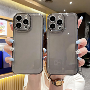 เคสโทรศัพท์ใสแบบนิ่มกันกระแทก TPU สำหรับ iPhone 12 13 14 15 16 Pro max ราคาโรงงาน ขายส่งจำนวนมาก - Product Image 3