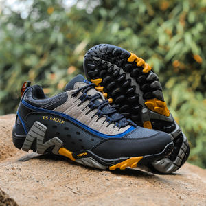 <span class=keywords><strong>Scarpe</strong></span> da Trekking da <span class=keywords><strong>Uomo</strong></span> in Pelle Leggere e Traspiranti Antiscivolo da Esterno per Sport e Viaggio per l'Autunno Resistenti all'Usura per l'Estate - Product Image 1