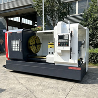 Tour CNC d'occasion à couple élevé, machine de tournage puissante pour l'usinage brut et de finition