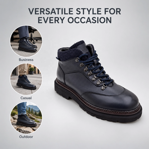 <span class=keywords><strong>Bottes</strong></span> d'hiver en cuir pour hommes RADOLFA Premium, col en laine, chaussures de randonnée, <span class=keywords><strong>bottes</strong></span> de travail de luxe, semelle robuste, vente en gros - Product Image 4