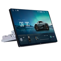 Pemutar DVD Mobil Portabel Android Wifi GPS layar sentuh OLED 13 inci harga pabrik pemutar DVD 12 MP4 2GB RAM RGB fungsi kamera belakang mobil