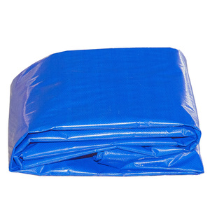 10x10 파란 플라스틱 방수포 장 방수 산업 방수포 - Product Image 3