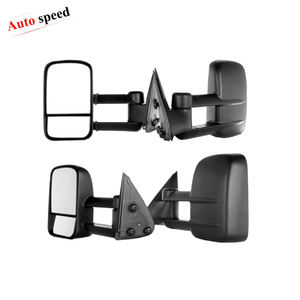 Remolque espejos para 1999-2007 Chevy Silverado GMC <span class=keywords><strong>Sierra</strong></span> 1500 HD 2500 3500HD con convexo vidrio Manual control y telescópicas - Product Image 5