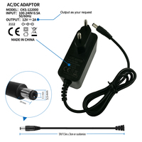 Prix d'usine OEM ODM Alimentation 24V 0.75A Adaptateur secteur DC 5.5*2.1mm Prise EU 18W pour Humidificateur et Machine à Perforer