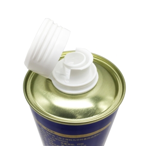 Boîtes en fer blanc personnalisées pour huile d'olive, format slim, 500 ml, qualité alimentaire, avec couvercle en plastique, épaisseur 0,28 mm, Dia75*H190mm - Product Image 3