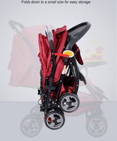 Échantillon Gratuit Poussette Bébé 3-en-1 Haut de Gamme avec Châssis en Alliage d'Aluminium Capacité de Charge 20KG Conception Pliable pour 0-3 Ans