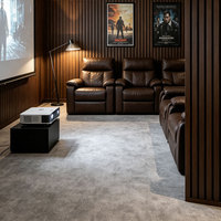 Panneau acoustique moderne de qualité supérieure en fibre de polyester 100 %, isolation phonique NRC 0,8, garantie 5 ans, chambre à coucher, bureau à domicile, salon, extérieur